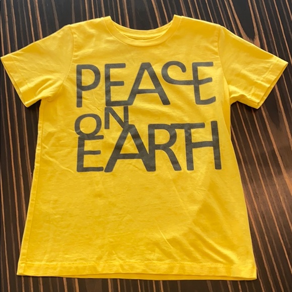Peek ‘Peace on Earth’ Boys Graphic t-Shirt - Picture 1 of 3